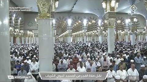 صلاة الفجر للشيخ عبدالله البعيجان من المسجد النبوي الشريف 10 ربيع الآخر 1447 من سورة هود 