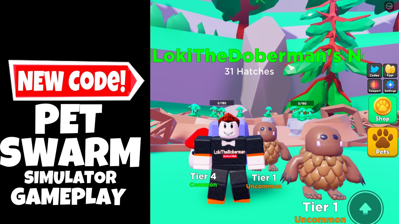 new-free-code-pet-swarm-simulator-gives-free-coin-multiplier-roblox-gameplay-youtube
