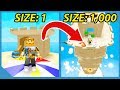 Building The Biggest Sand Castle In Roblox Sandcastle Simulator