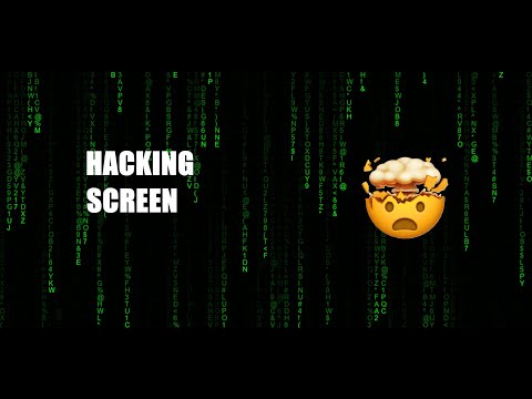 Matrix Raining (Hacking Screen) (No Talk).