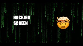 Matrix Raining (Hacking Screen) (No Talk).