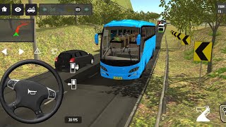 Euro Bus Driving Game Public Transportation 2024 -  Indonesia Bus Simulator Android Gameplay #1999 screenshot 1