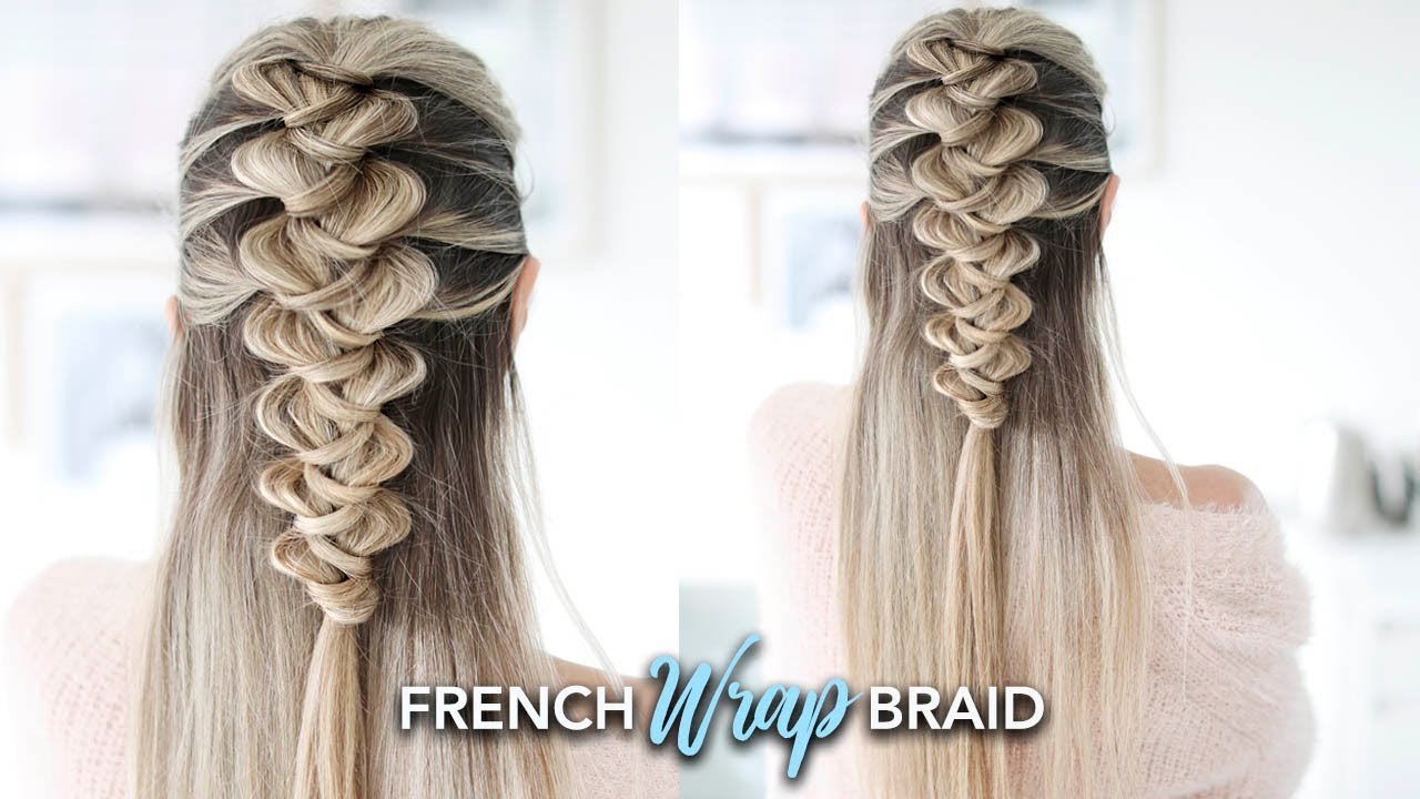 French Wrap Braid - DIY Tutorial - YouTube