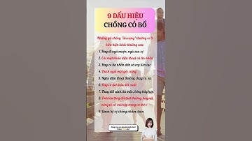 9 dấu hiệu chồng có bồ #reels #phongthuy #shortvideo#youtubeshorts #trendingshorts#giadinh #trending
