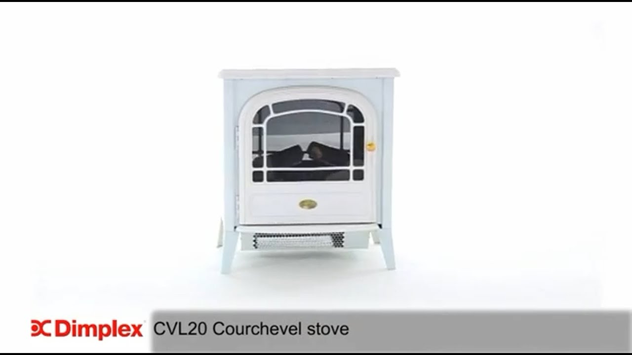 Dimplex Courchevel Optiflame Electric Stove - YouTube