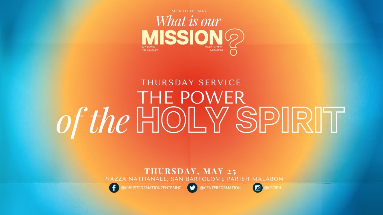 THE POWER OF THE HOLY SPIRIT - YouTube