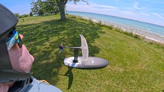FreeRiding Parawing Lake Ontario Summer Conditions 