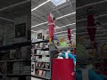 Creepy Santa Claus Set-Up at Walmart Temecula California