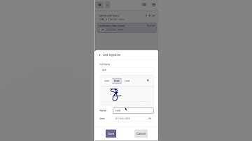 Point Of Sale Order Signature - Responsive Odoo V18