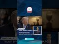 TRUMP BROMEA SOBRE EL TAMAÑO DE LAS OREJAS DEL ADMINISTRADOR DE LA NASA