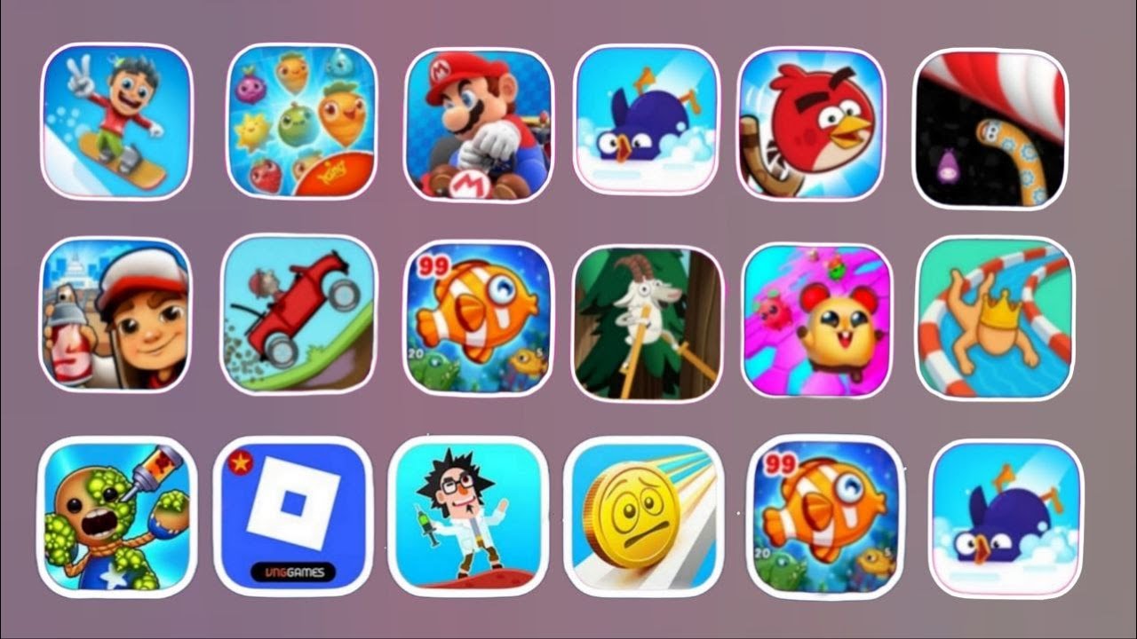 Angry Bird Friends👍Walk Master👍Aquapark io👍Punch Kick Duck👍Worms Zone👍Bouncemasters