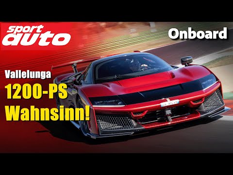 Ferrari F80: 1200 PS entfesselt in Vallelunga | Onboard
