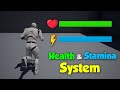 How To Make Health and Stamina System | Unreal Engine 4/5 Tutorial
