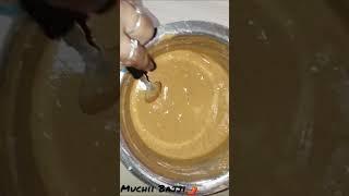 Simple Munchi Bajji Making At Home #recipe #shorts