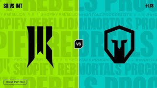 SR v IMT - Week 5 Day 1 | LCS Spring Split | Shopify Rebellion v Immortals (2024)