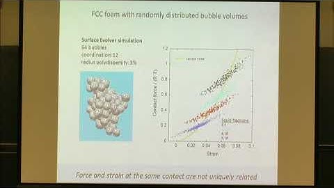Prof. Reinhard Höhler | Can bubble interactions in foams accurately be described by a potential?