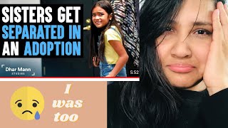 Reaction video to Sisters Get Separated In Adoption!very hard to watch!