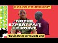 Pourquoi cheikh sydia diabate a demande de parle  8 clos proces du 28 septembre 2009