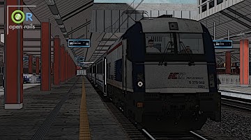 Open Rails - CMK | Train EIC 1352 SIENKKIEWICZ (Warsaw - Kraków)