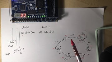 Assignment two: Traffic light controller on FPGA board