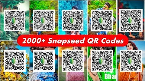 सबसे आसान तरीका snapseed QR Code Photo Editing 2025 || Snapseed QR Photo Editing Kaise kare