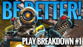 BREAKING DOWN CLUTCH PLAYS! TIPS TO BE BETTER! Apex Legends