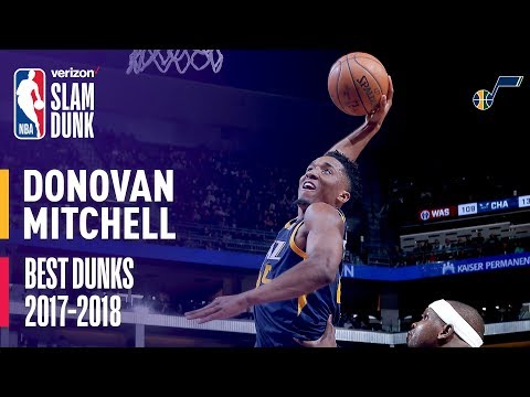 Donovan Mitchell Best Dunks of the Season | 2018 Dunk Contest Participant