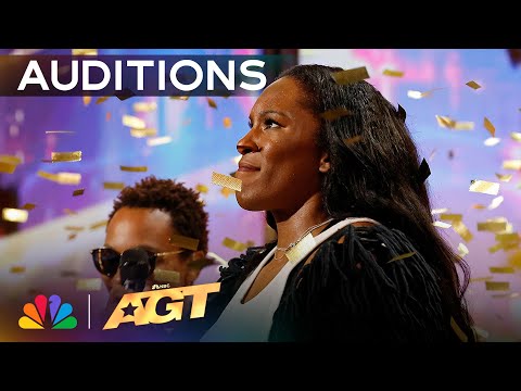 Liv Warfield Receives GOLDEN BUZZER from Simon Cowell For Original, \