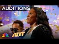 Liv warfield receives golden buzzer from simon cowell for original stare  auditions  agt 2024