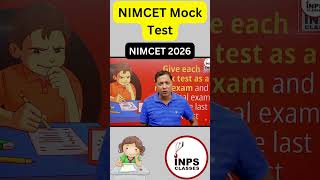 🔥 NIMCET Mock Test Strategy | Crack with Smart Prep 🎯#inpsclasses