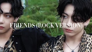 Friends - Chase Atlantic (Rock version) [JUNGKOOK ROCKSTAR FMV]