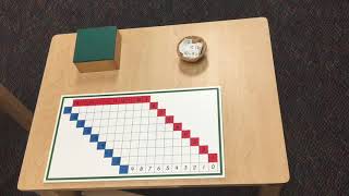 Subtraction Chart 2 - blank chart/the test