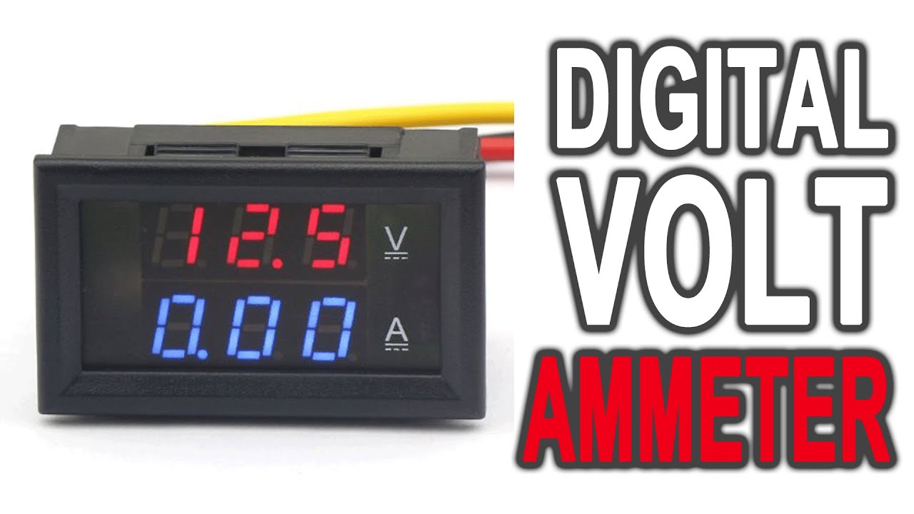 drok® accurate voltmeter ammeter dc4 5 30v review youtubedrok® accurate voltmeter ammeter dc4 5 30v review