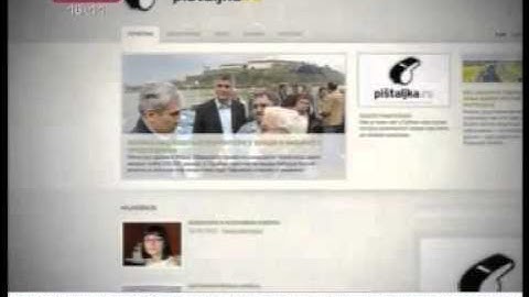 TV B92 o početku rada "Pištaljke"