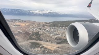 Air Canada landing at Kelowna YLW Boeing 7378