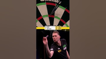 The TALLEST darts player EVER?! 😱 #darts #180