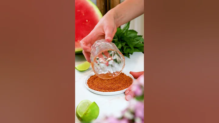 Watermelon Lime Mocktail  I  Summer Dinner Party Series  I  NonAlcoholic Drink Recipes