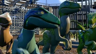 LEGO Jurassic World Game - Dinosaur Gameplay Trailer