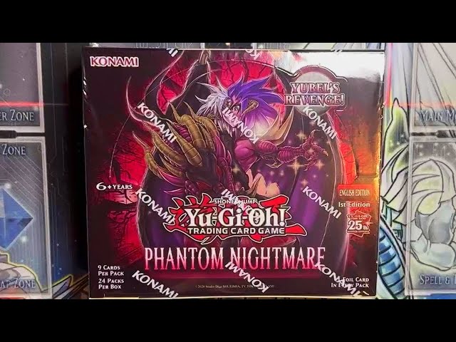 Yu-Gi-Oh! Phantom Nightmare Early Booster Box Reveal Opening - YouTube