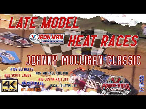 Late Model HEATS 🏎️ Iron-Man Racing 🏁 Ponderosa Speedway