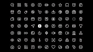 ideate icons - minimal and pixel-perfect icon pack screenshot 1