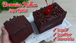 SUPER MOIST STEAMED BROWNIES, VERY CHOCOLATE WITHOUT SP, WITHOUT MIXER, MEASURING CUPS, VERY DELI...