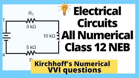 Class 12 Kirchhoff