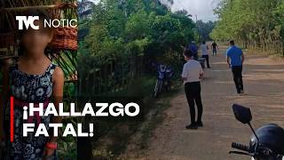 Missing girl found dead in Sabá