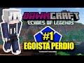 UN EGOISTA UN MUNDO DE CUADRITOS / MINECRAFT DAWNCRAFT🔥