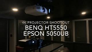 Epson 5050UB vs BenQ HT5550 | Out-of-the-Box 4K Projector Shootout!