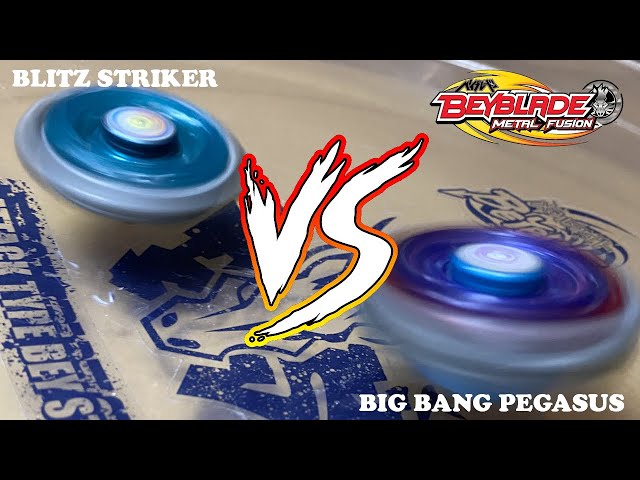 Classic Beyblade Battles! | Blitz Striker 100RSF vs Big Bang Pegasus F:D class=