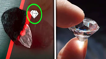 ¿Cómo son los diamantes en su estado natural?