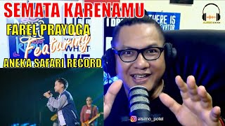 Farel Prayoga | SEMATA KARENAMU Malam Bantu Aku Tuk Luluhkan Dia Official MV ANEKA SAFARI REACTION