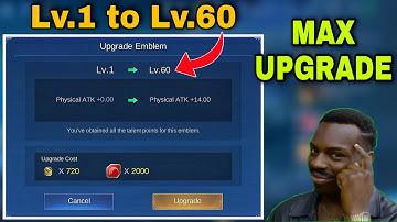 How to UPGRADE EMBLEMS in Mobile Legends Faster